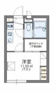 レオパレス創【2階】の間取り