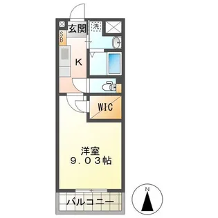 S-FORT鈴鹿【14階】の間取り