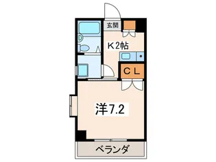 ト-タスマンション保土ヶ谷【2階】の間取り