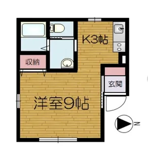 リッチヒルズ上堂【1階】の間取り