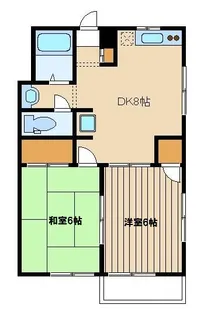 パステルハイムI【2階】の間取り