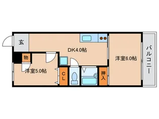 ファミ-ル飛翔【3階】の間取り