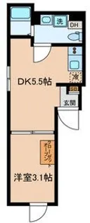 プランドール浅草【1階】の間取り