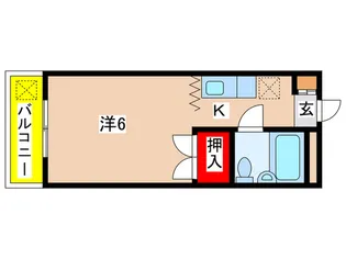 グランドール金程【1階】の間取り