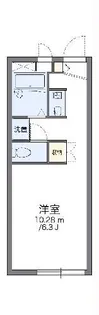 レオパレスおおとり【1階】の間取り