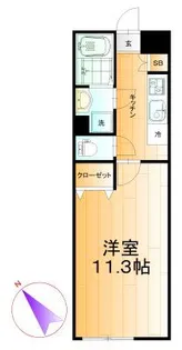 グラン・シュミネ アイ【3階】の間取り