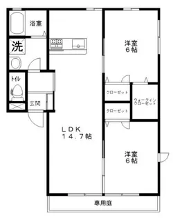 ルミエール【2階】の間取り