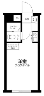 クラウン西麻布【1階】の間取り