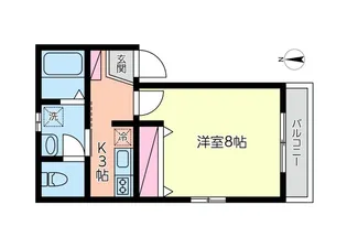 ミルキーウエイ【1階】の間取り