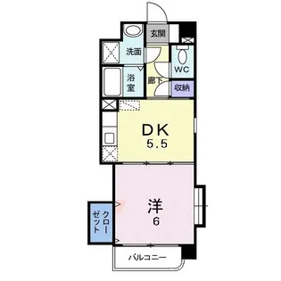 プレジール・S【4階】の間取り