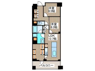 BRANZ中央林間【5階】の間取り