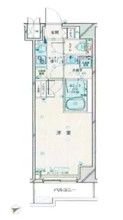 ルーブル川崎矢向【5階】の間取り