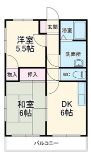 ロイヤルブラフ26【2階】の間取り