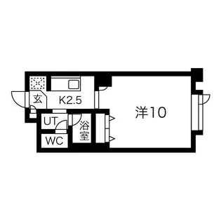 藤井ビルひばりが丘【8階】の間取り