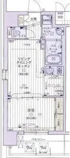 スワンズシティ中之島クロス【4階】の間取り
