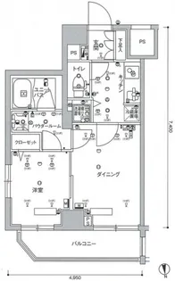 スカイコート大森壱番館【10階】の間取り