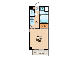 アヴニ-ル【1階】の間取り