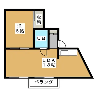 第二松戸グリーンハイツ【5階】の間取り