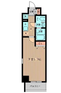 ヴェルデス【4階】の間取り
