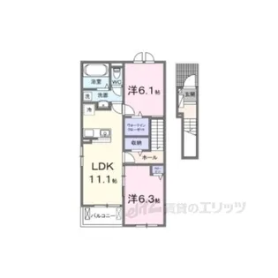 セイバリープリムローズ2【2階】の間取り