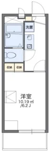 レオパレスレオパオラ【3階】の間取り