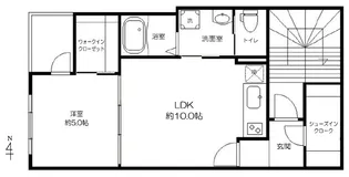 パルア浅草【3階】の間取り