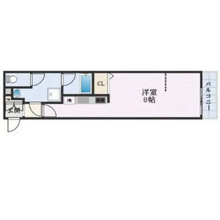 Branche宇品【2階】の間取り
