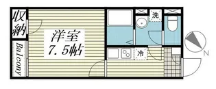 コーポニッコー【2階】の間取り