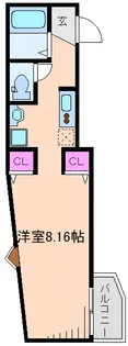 プレミアムコート綱島【1階】の間取り