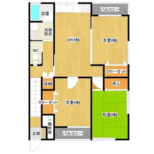 ハーモニー【2階】の間取り
