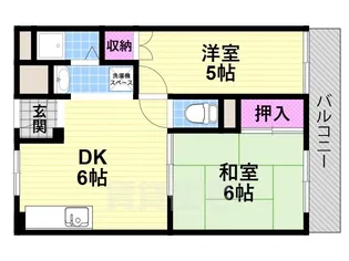 シャトーMO【1階】の間取り
