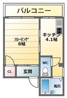 境川三共ビル【2階】の間取り