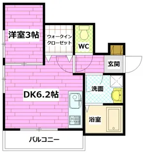 ロイヤルヴィラ向洋 A棟【1階】の間取り