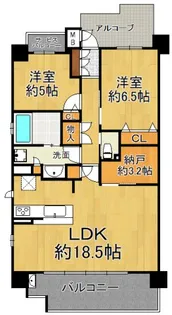 プレイズ塚口【5階】の間取り