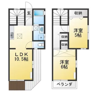 グリーンハイツの間取り