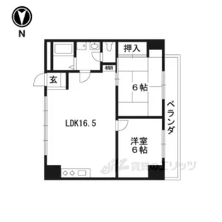 東和ハイツ本館【3階】の間取り