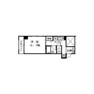 エスポワール【3階】の間取り