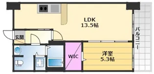 ドーマ泉大津【2階】の間取り