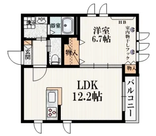 Nヴィラージュ【3階】の間取り