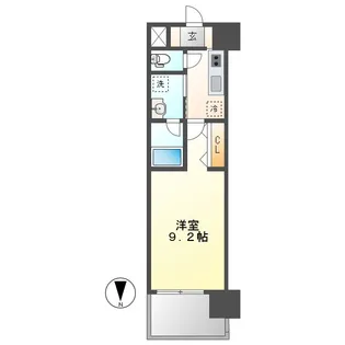 S-FORT名駅南五丁目【2階】の間取り