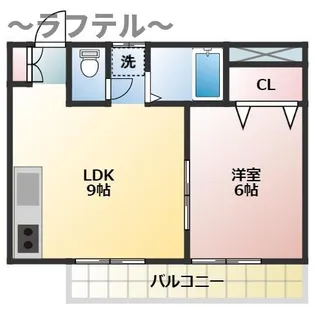 煉瓦館35【2階】の間取り