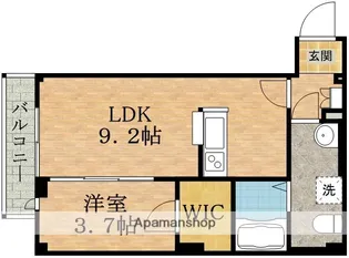オリーブクロス【2階】の間取り