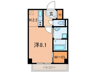 レグルス芦屋【2階】の間取り