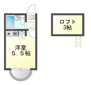 グレイスハイム一橋学園【2階】の間取り