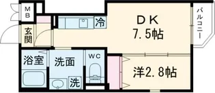 アバンテ向島【1階】の間取り