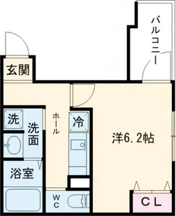 MELDIA湊【3階】の間取り