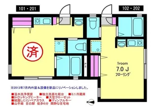 ロード・メゾン【2階】の間取り