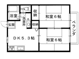 ドイツ村13号地【2階】の間取り