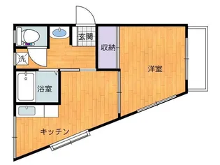 ヒダカハイツ【2階】の間取り