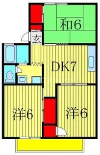 パレーシャル南柏III【2階】の間取り
